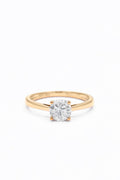 NPC - Bague Solitaire "Délicate'" D0,50/1