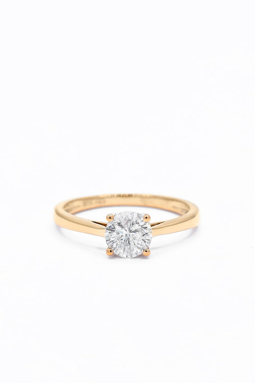 NPC - Bague Solitaire "Délicate'" D0,50/1