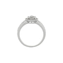 Bague "Grennelle" Diamants 0,2/61 - Or Blanc 375/1000