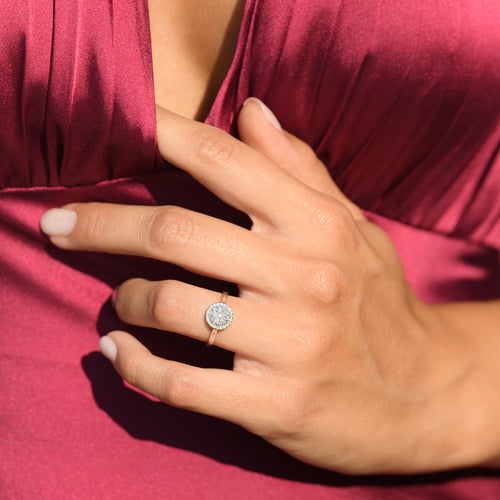 Bague "Angel" D0,33/33