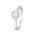 Bague "Chamade" Diamants 0,21/32