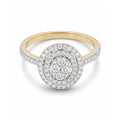 Bague "Beauty Queen" Diamants 0,20/72