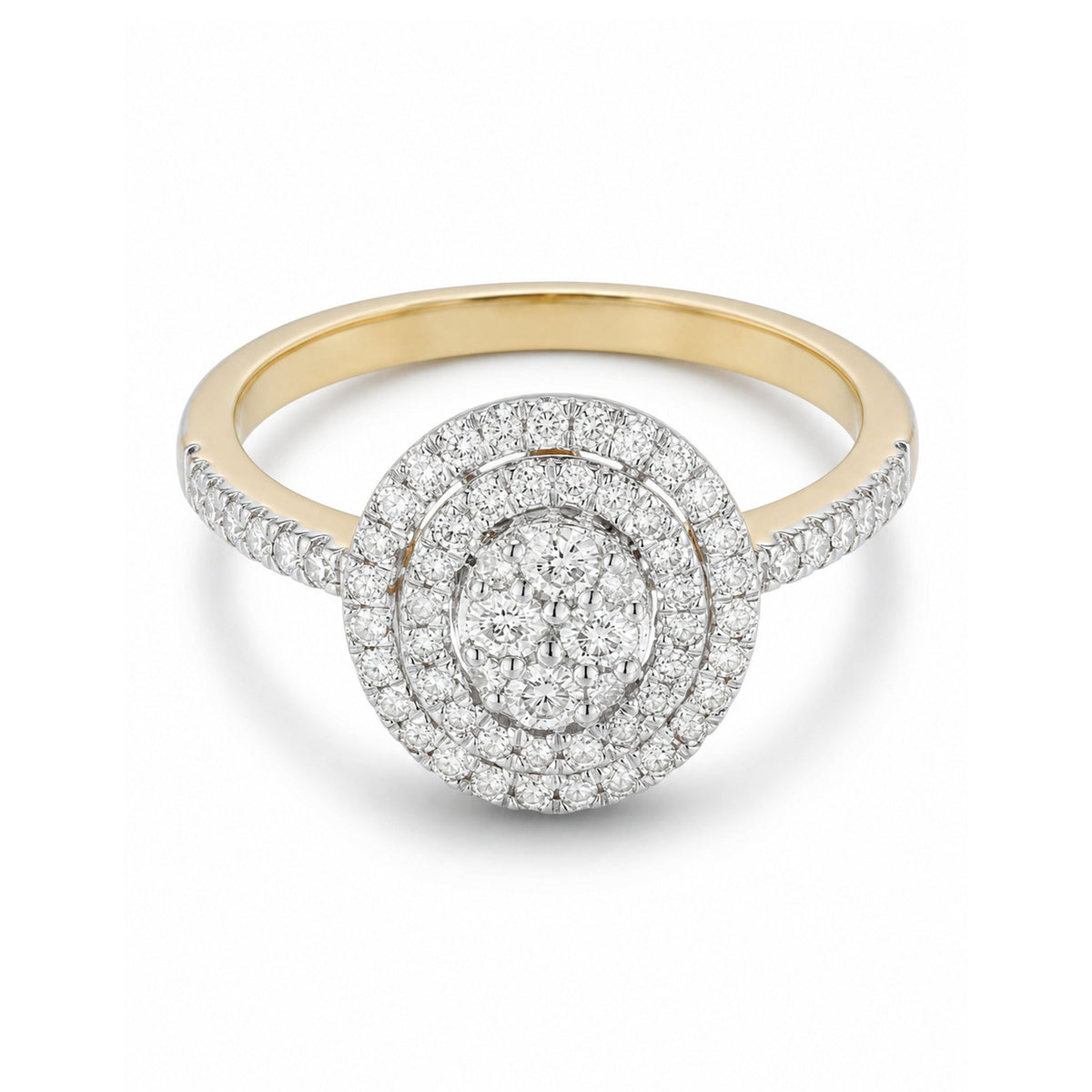 Bague "Beauty Queen" Diamants 0,20/72