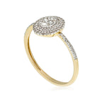 Bague "Beauty Queen" Diamants 0,20/72