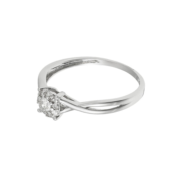 “Elisabeth” Diamond Ring 0.15/10