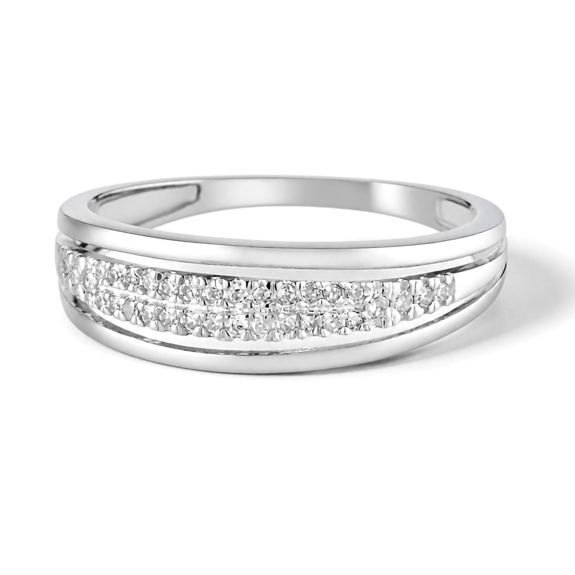 Bague "Malia" Diamants 0,12/34