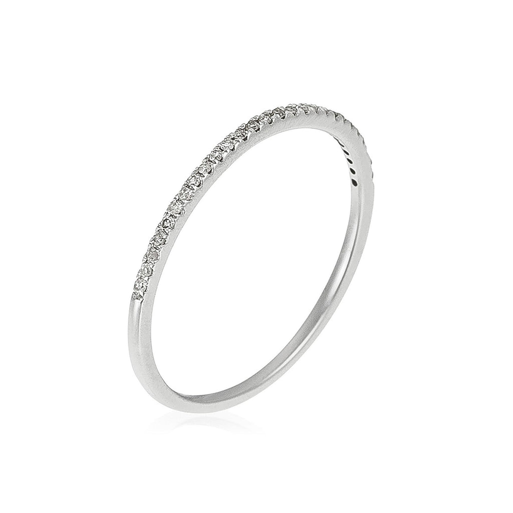 Bague "Simply You" Diamants 0,08/27