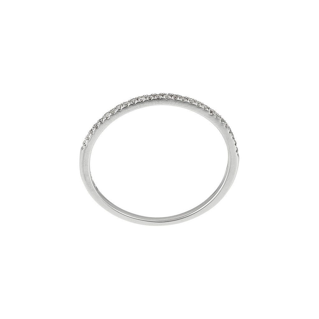 "Simply You" Diamond Ring 0.08/27 - White Gold 375/1000