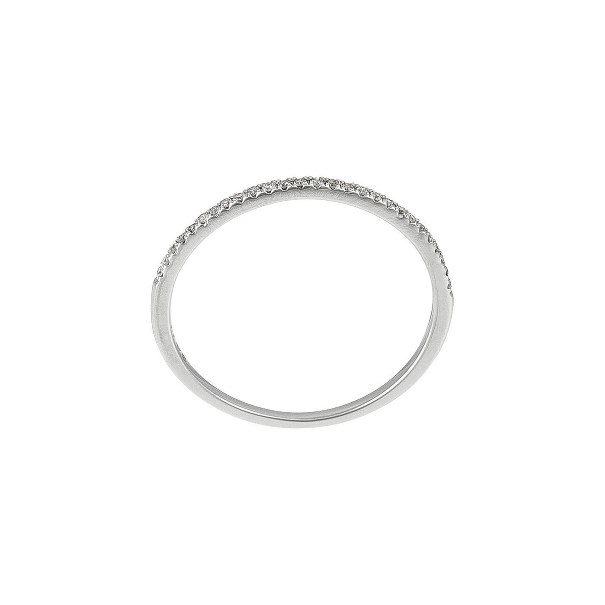"Simply You" Diamond Ring 0.08/27 - White Gold 375/1000