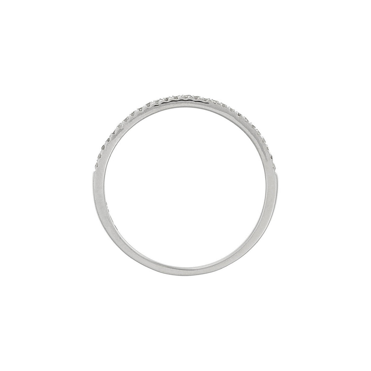 "Simply You" Diamond Ring 0.08/27 - White Gold 375/1000
