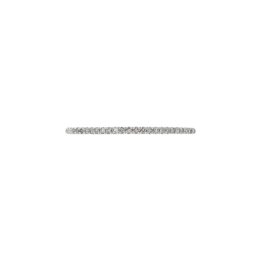 "Simply You" Diamond Ring 0.08/27 - White Gold 375/1000