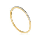 Bague "Simply You" Diamants 0,08/27