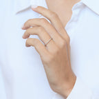 "Simply You" Ring with 0.08/27 Diamonds - 375/1000 Yellow Gold