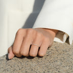 Bague "Simply You" Diamants 0,08/27
