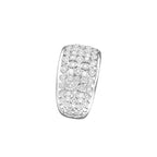 Bague "Flower Explosion" Diamants 0,33/56 - Or Blanc 375/1000