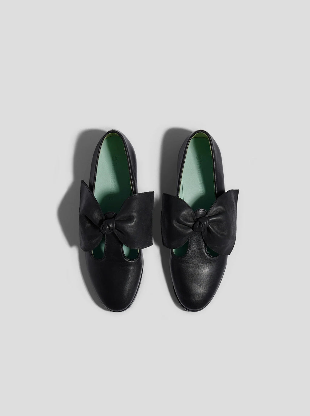 Chaussures Bb Ballerina In Black Leather