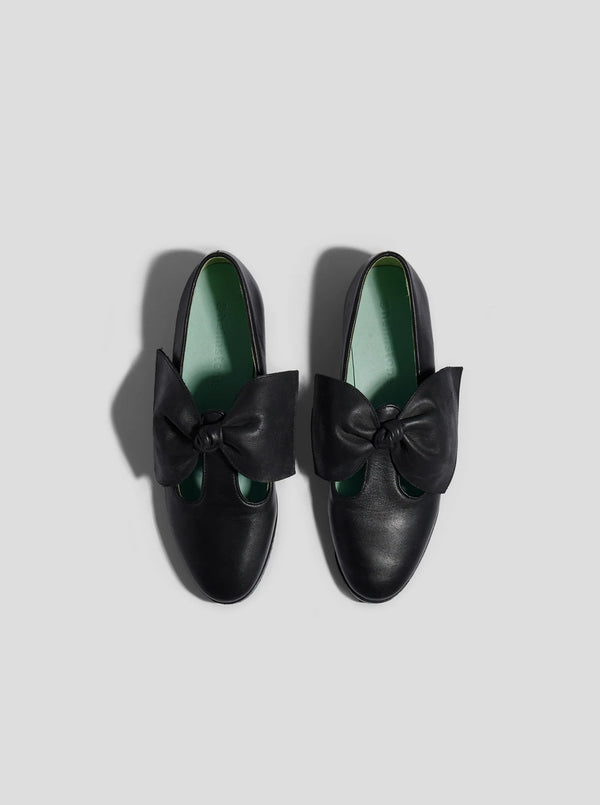 Schuhe Bb Ballerina In Black Leather