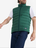 Gilet imbottito da esterno - Verde inglese - Uomo