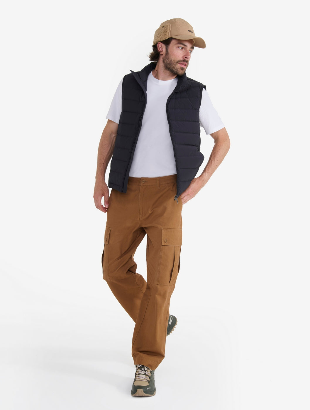 Gilet imbottito da esterno - Nero - Uomo