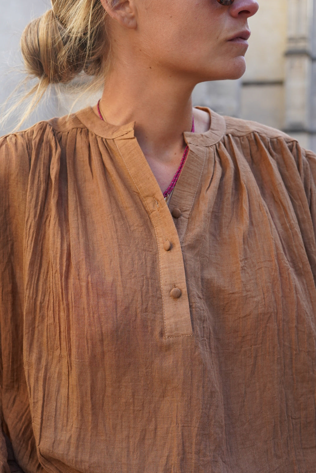 Amicie Blouse Camel