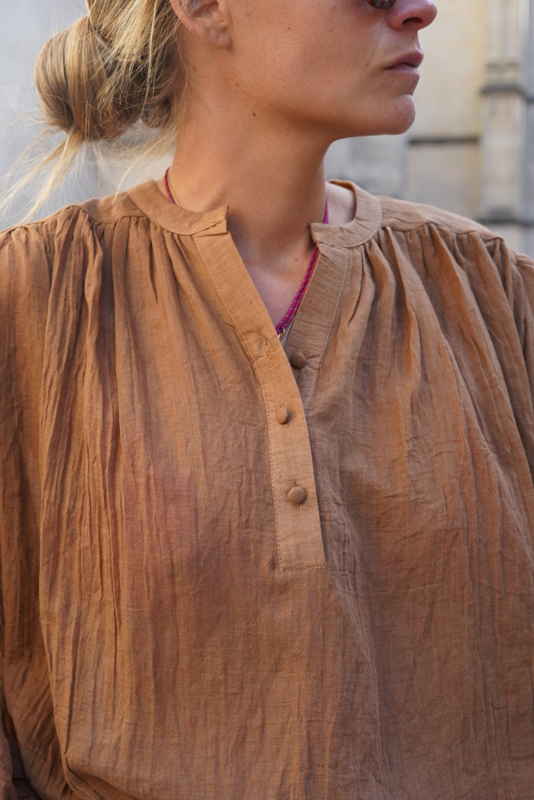Amicie Blouse Camel