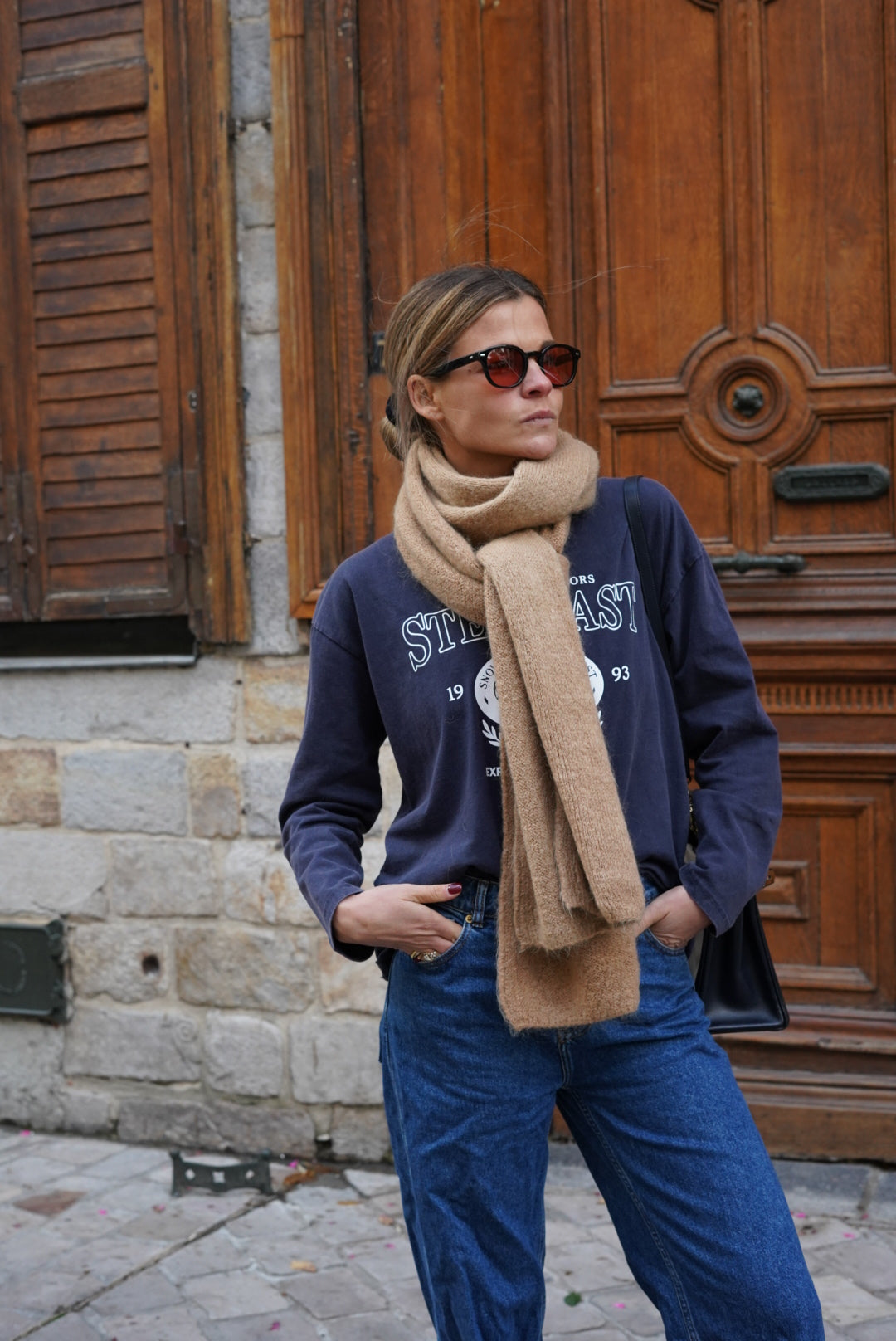 Ellie Camel Scarf