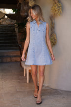 Robe En Jean Zira - Bleue