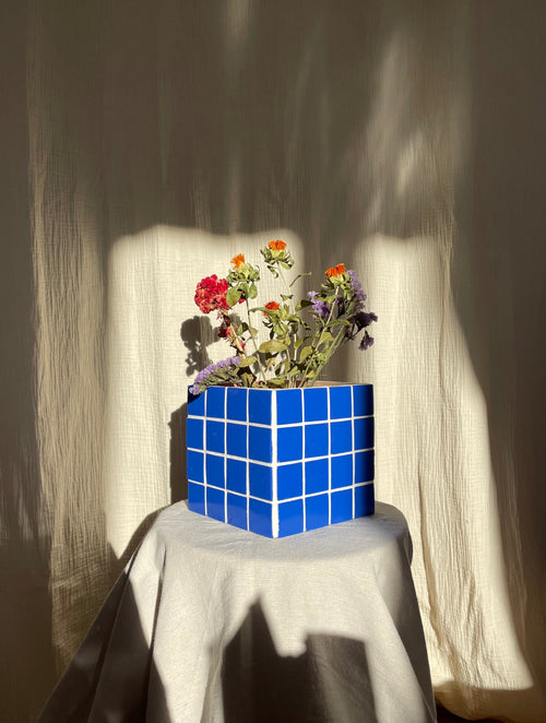 Vases Karine - Bleu Cobalt