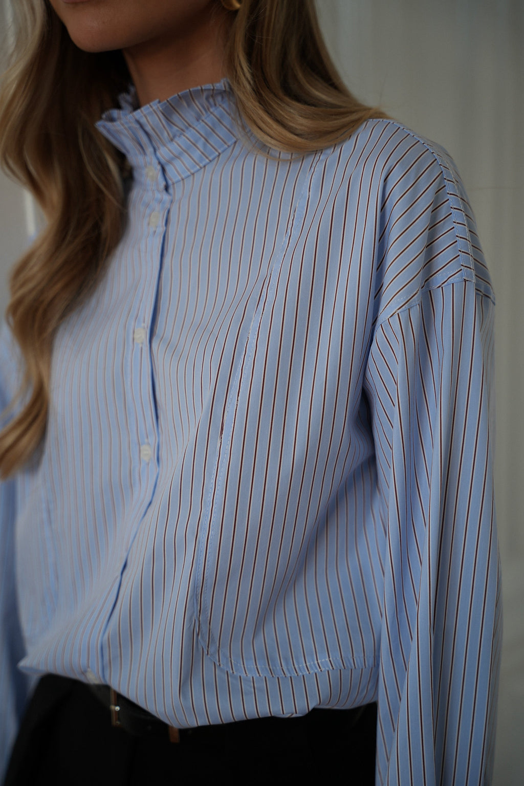 Chemise Ample Evane - Bleue