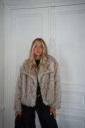 Manteau Fourrure Elody - Beige