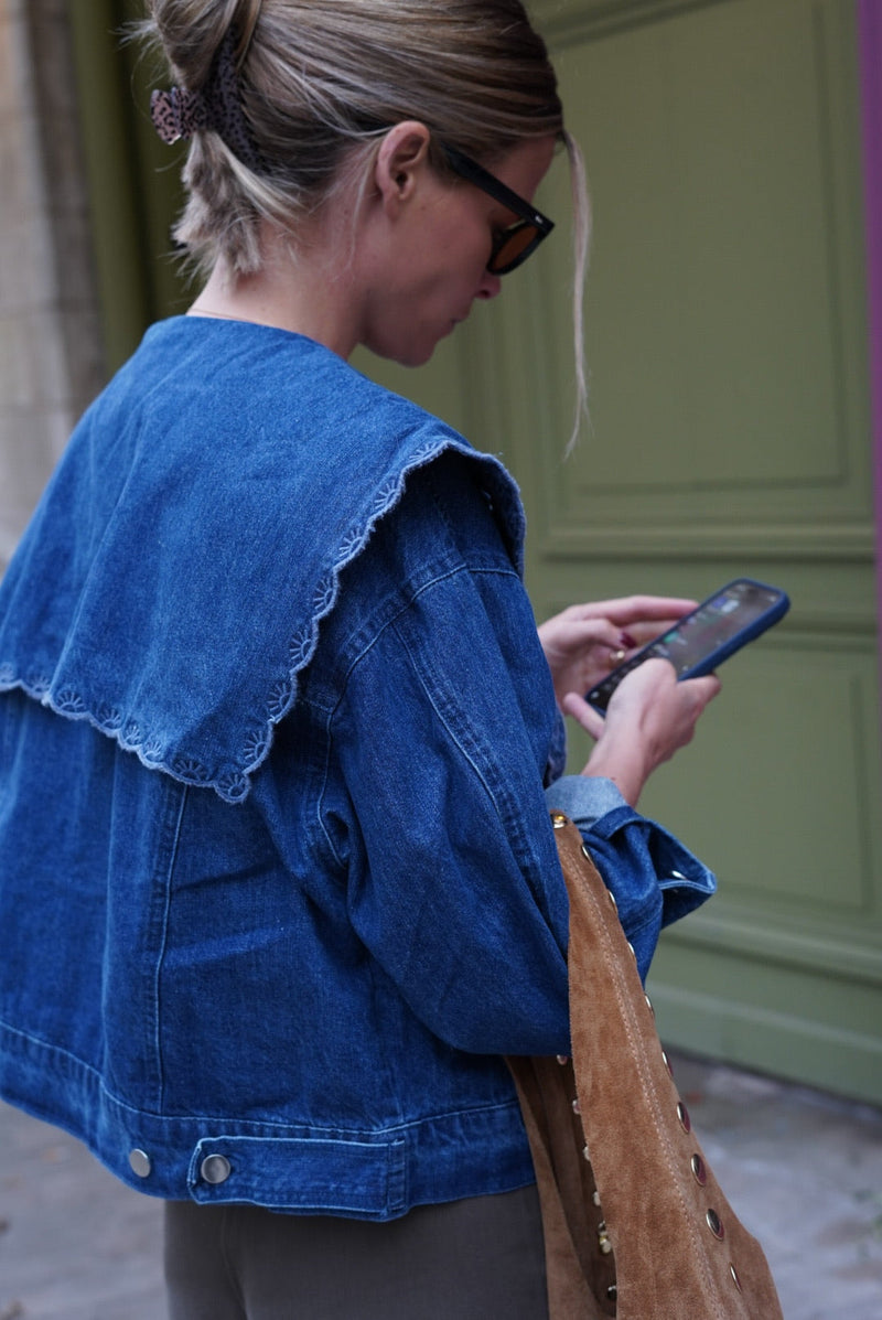 Veste Simone Denim Bleu