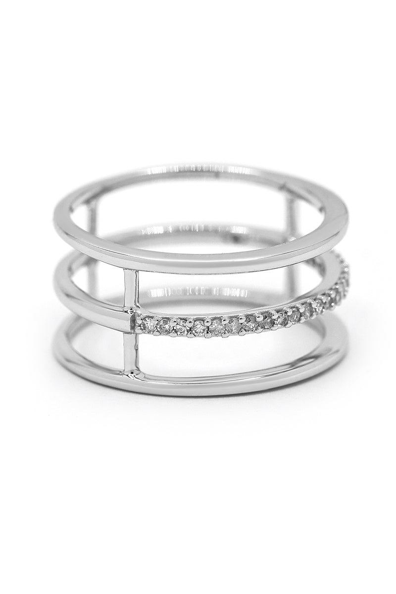 Bague "Rêveuse" Diamants 0,12/23