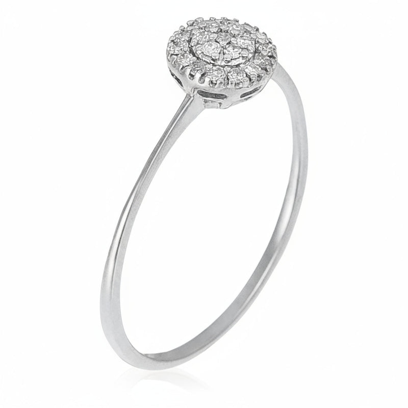 Bague "Mon Rayon De Soleil" Diamants 0,12/21