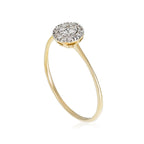 Bague "Mon Rayon De Soleil" Diamants 0,12/21