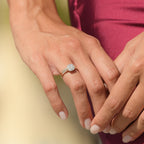 Bague Duo "Mon Vœu Le Plus Cher" D0,37/53