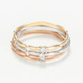 Bague "Love for 3" D0,07/3