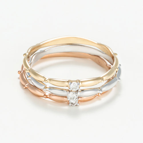 Bague "Love for 3" D0,07/3