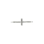 Anello "Christiane" D0,05/14 - Oro bianco 375/1000
