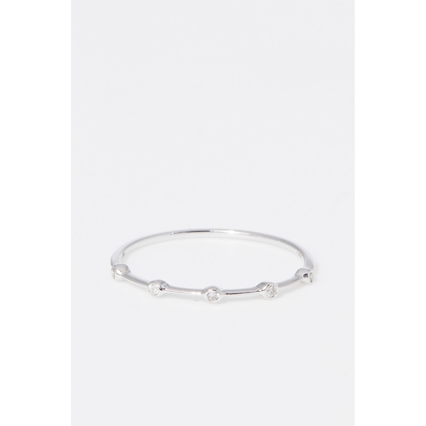 "Ensemble" Ring D0.03/5 - 375/1000 White Gold