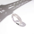 “Dazzling” ring D0,27/151 - 375/1000 white gold