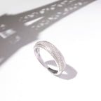 “Dazzling” ring D0,27/151 - 375/1000 white gold