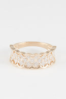 Bague "Arlinda" Diamants 0,09/25 - Or Jaune 375/1000