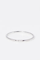 Pour Toujours" ring D0,024/6 - Gold Blanc 375/1000