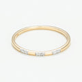 Bague "Pour Toujours" D0,024/6 - Or Jaune 375/1000
