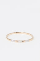 Ring "Pour Toujours" D0,024/6 - Yellow gold 375/1000