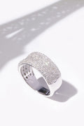 Anillo “Cinta Preciosa” D0.91/203 – Oro Blanco 375/1000
