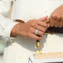 Bague "Ruban Précieux" Diamants 0,91/203 - Or Blanc 375/1000