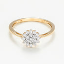 Ring "Rabia" D0,21/19 - Yellow gold 375/1000