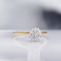 Bague "Rabia" Diamants 0,21/19 - Or Jaune 375/1000