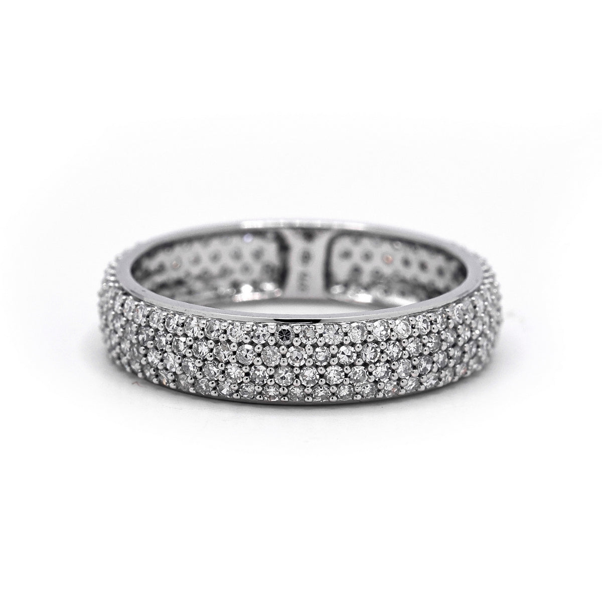 Anillo "Ponza" D0,37/77 - Oro blanco 375/1000